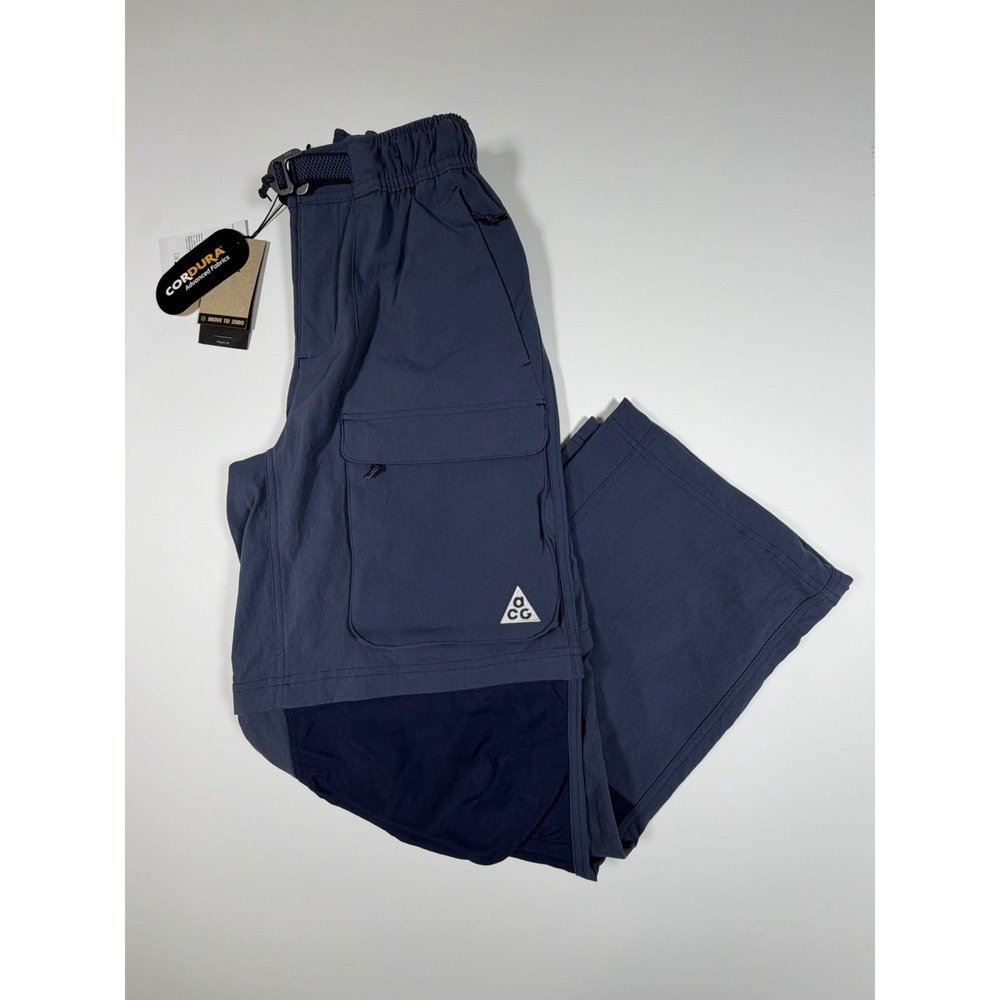 Nike ACG Smith Summit Convertible Cargo Pants Shorts Mens XS Blue HV0591-437 NWT
